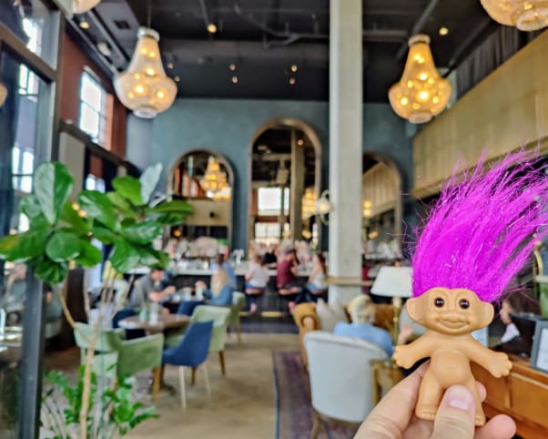 Oswald at Death & Co in Denver, CO, USA