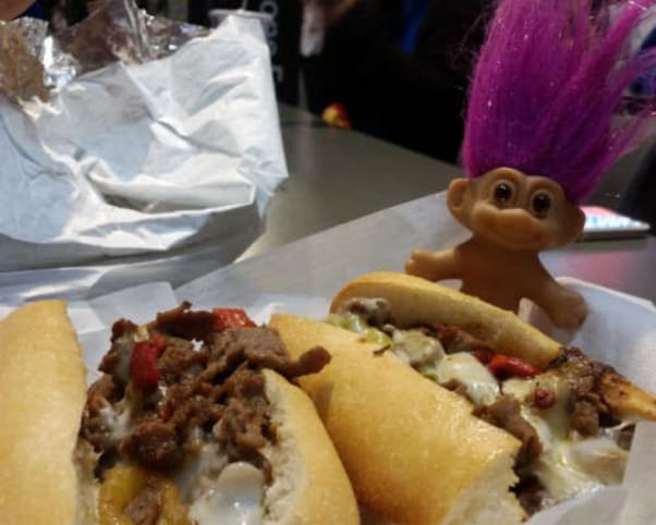 Oswald at Reading Terminal Market in Philadelphia, PA, USA