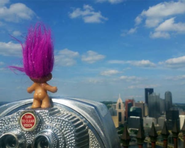 Oswald at Mount Washington in Pittsburgh, PA, USA