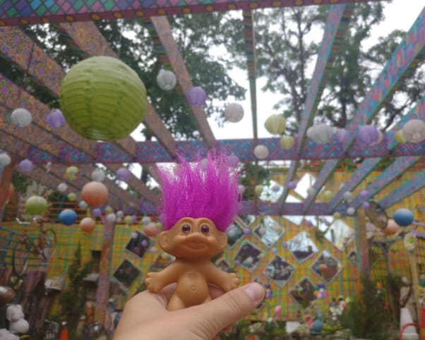 Oswald at Randyland in Pittsburgh, PA, USA