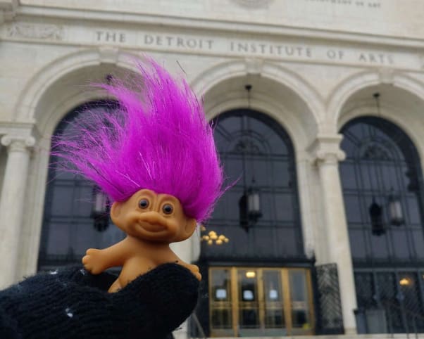 Oswald at Detroit Institute of Arts in Detroit, MI, USA