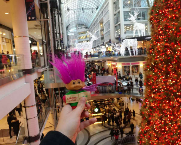 Oswald at CF Toronto Eaton Centre in Toronto, ON, Canada