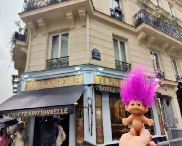 Oswald at Du Pain et des Idées in Paris, France