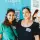 Thumbnail: Two women posing for a photo in front of a blue rollup banner with the brand Nappr on a blue background