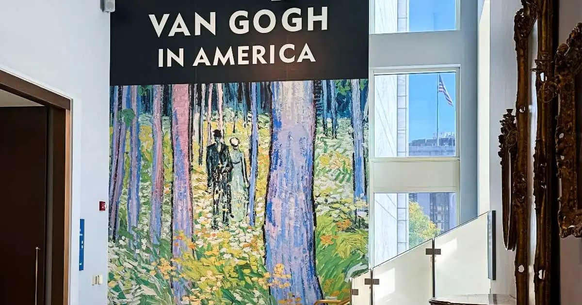 Van Gogh in America One of the largest Van Gogh exhibitions this