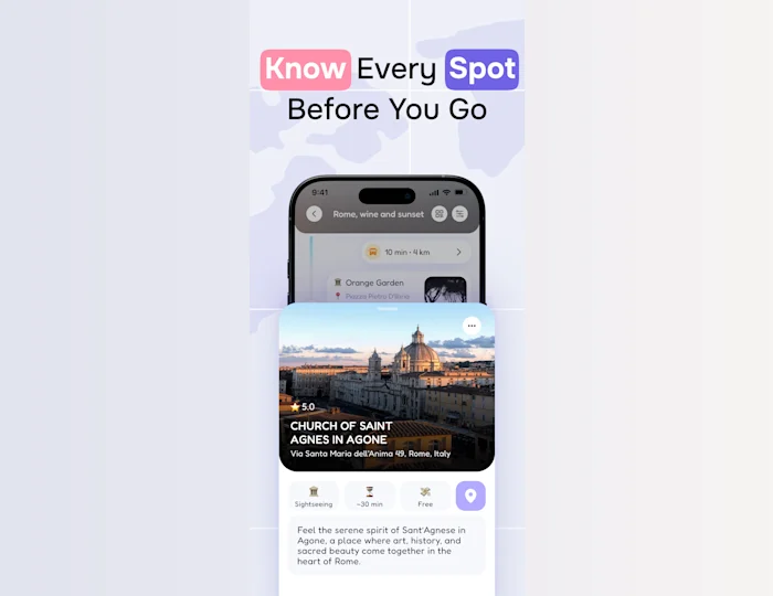 Always share important information about chosen place