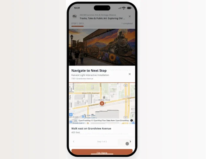 Tour Navigation Experience