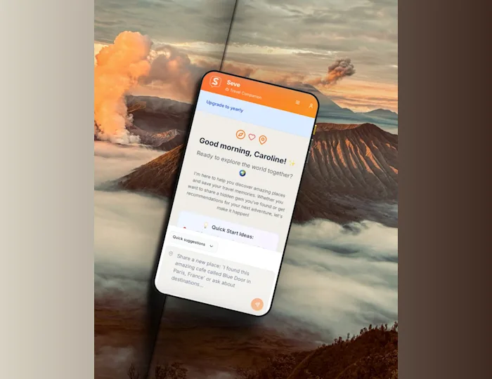 Ask Seve anything to discover amazing places or share a hidden gem