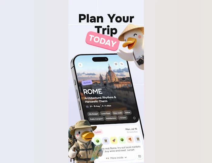 Ok! This is how you trip plan looks like!