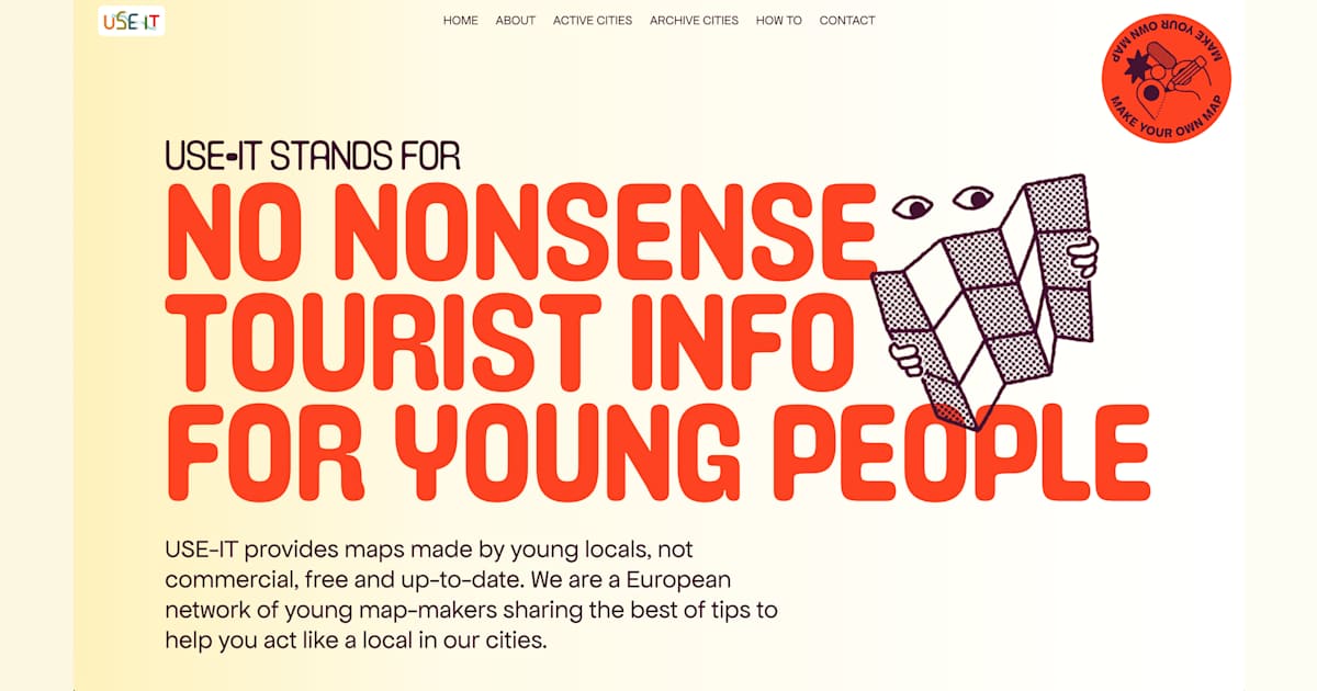 Use It USE-IT is a network of free locally-made maps in European cities for ...