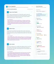 Aggregated preferences overview of the group, including AI suggestions on where to go!