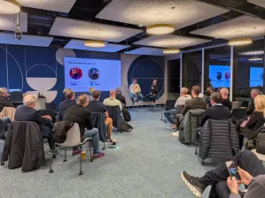 45 people attended Founder Fireside Chats at Stripe, Dublin with Bobby Healy
