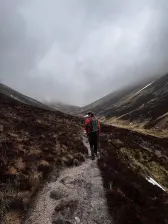 The highlands of Scotland