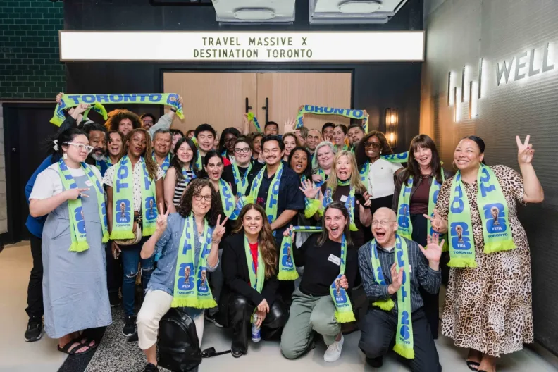 Photo of people at Toronto Travel Massive event
