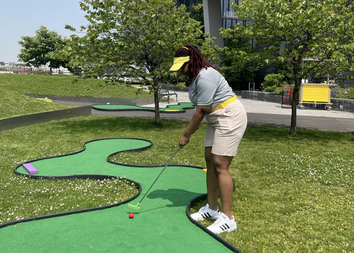 Vibrant Mini Golf Fun in Brooklyn