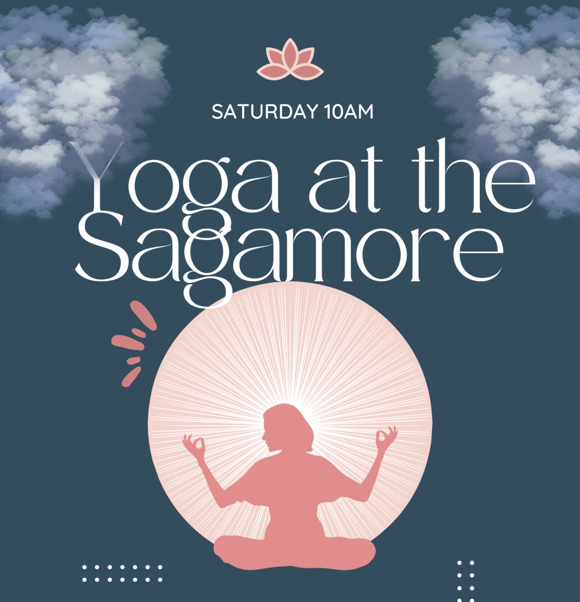 Yoga at the sagamore Flyer #1