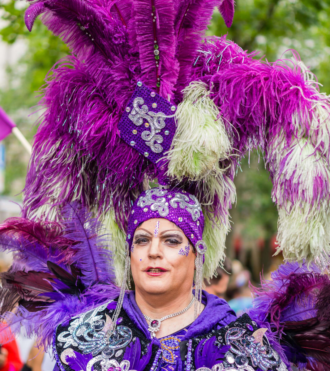 person-wearing-extravagant-headdress