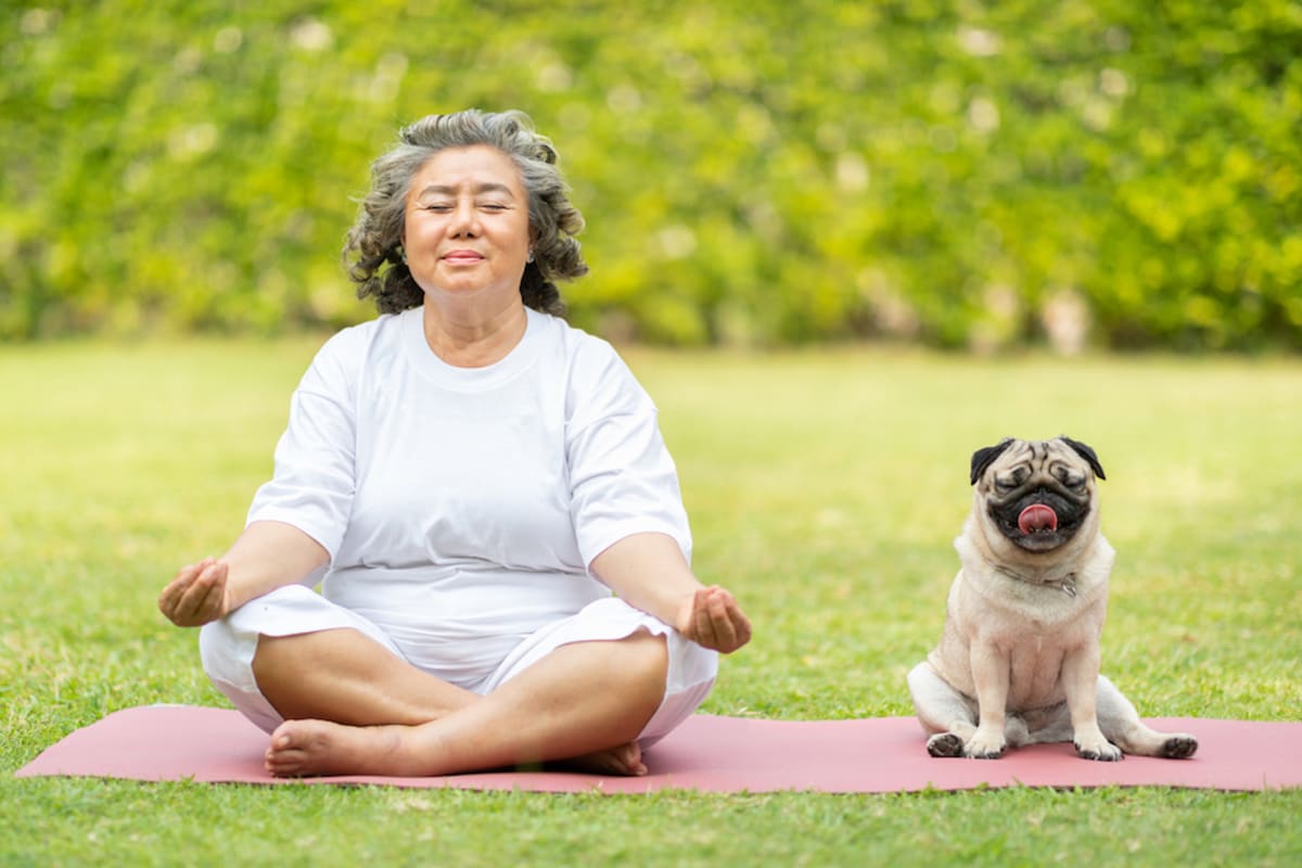 senset-green-lady-doing-yoga-with-dog