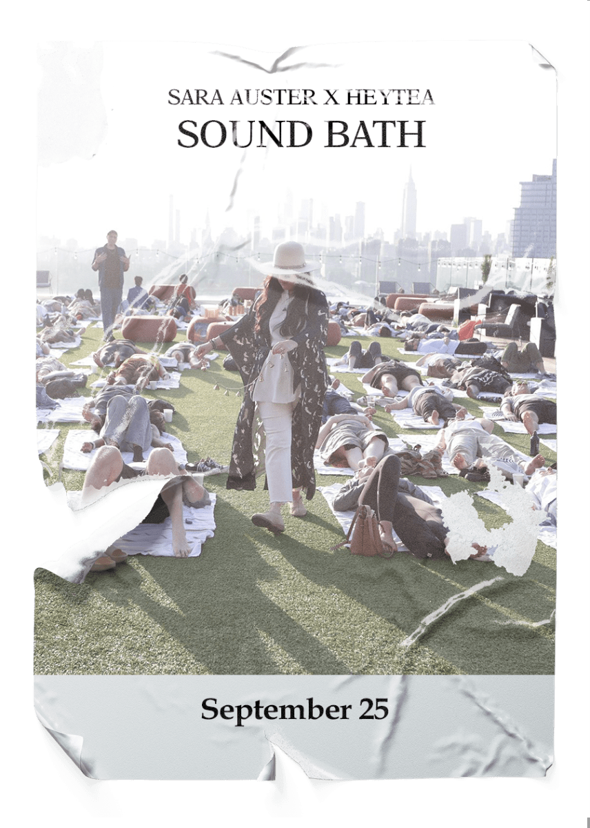 Sara Auster X HEYTEA Sound Bath