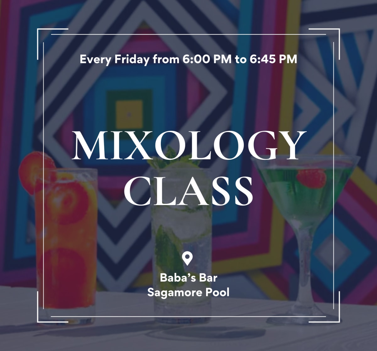 mixology free class south beach