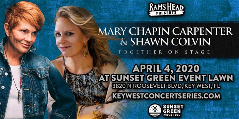 Mary Chapin Carpenter & Shawn Colvin Concert at Sunset Green