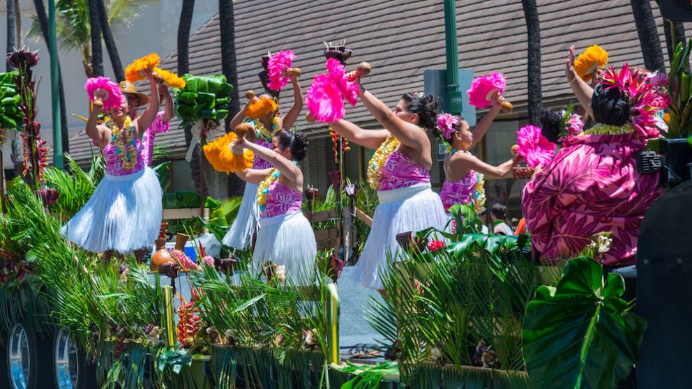 King Kamehameha Floral Parade Aston Waikiki Beach Blog