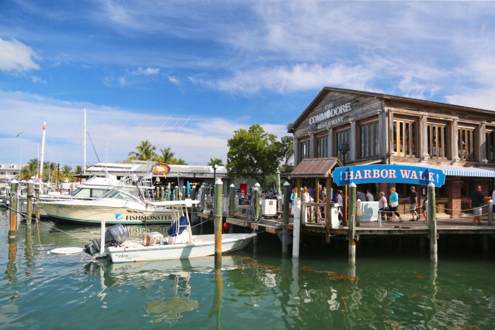 Strolling Along the Key West Harborwalk