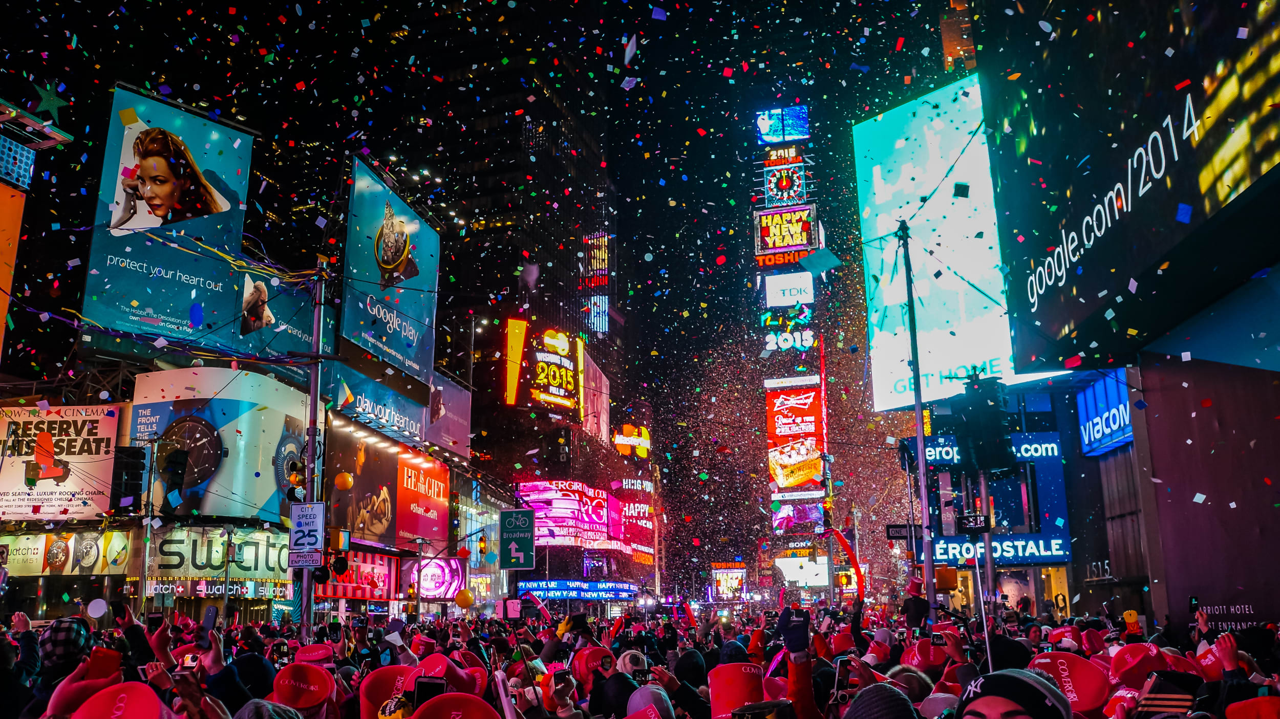 New+York+City%27s+Times+Square+Transformed+into+a+Glittering+Winter+Wonderland