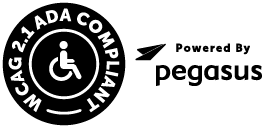 WCAG 2.1 ADA Compliant, Powered by Pegasus