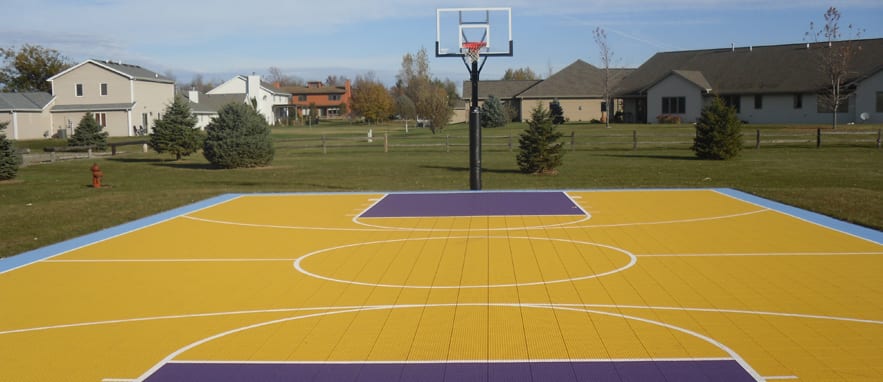 Lakers Basketball Court