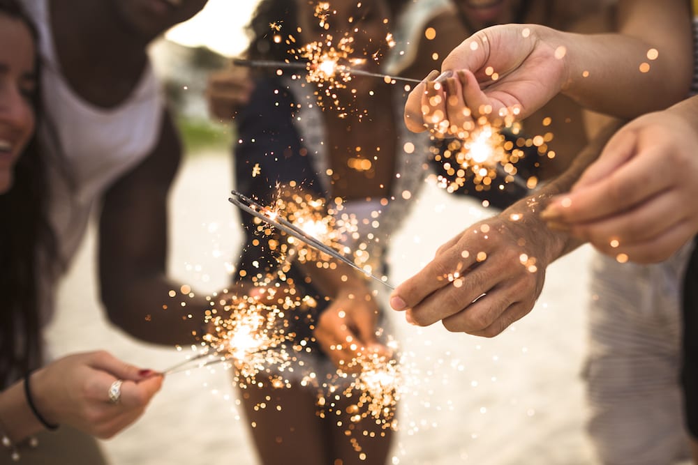 Fuzzy Firework Rings - Craft Project Ideas