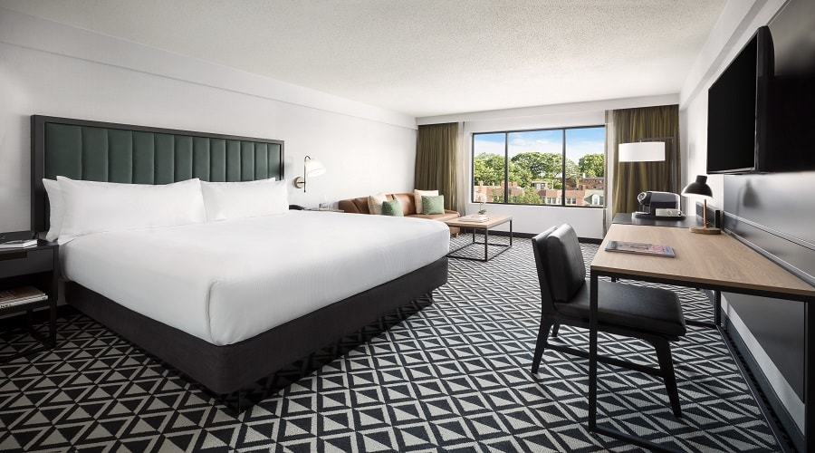 Queen Bed Interior Accessible with Roll-In Shower
