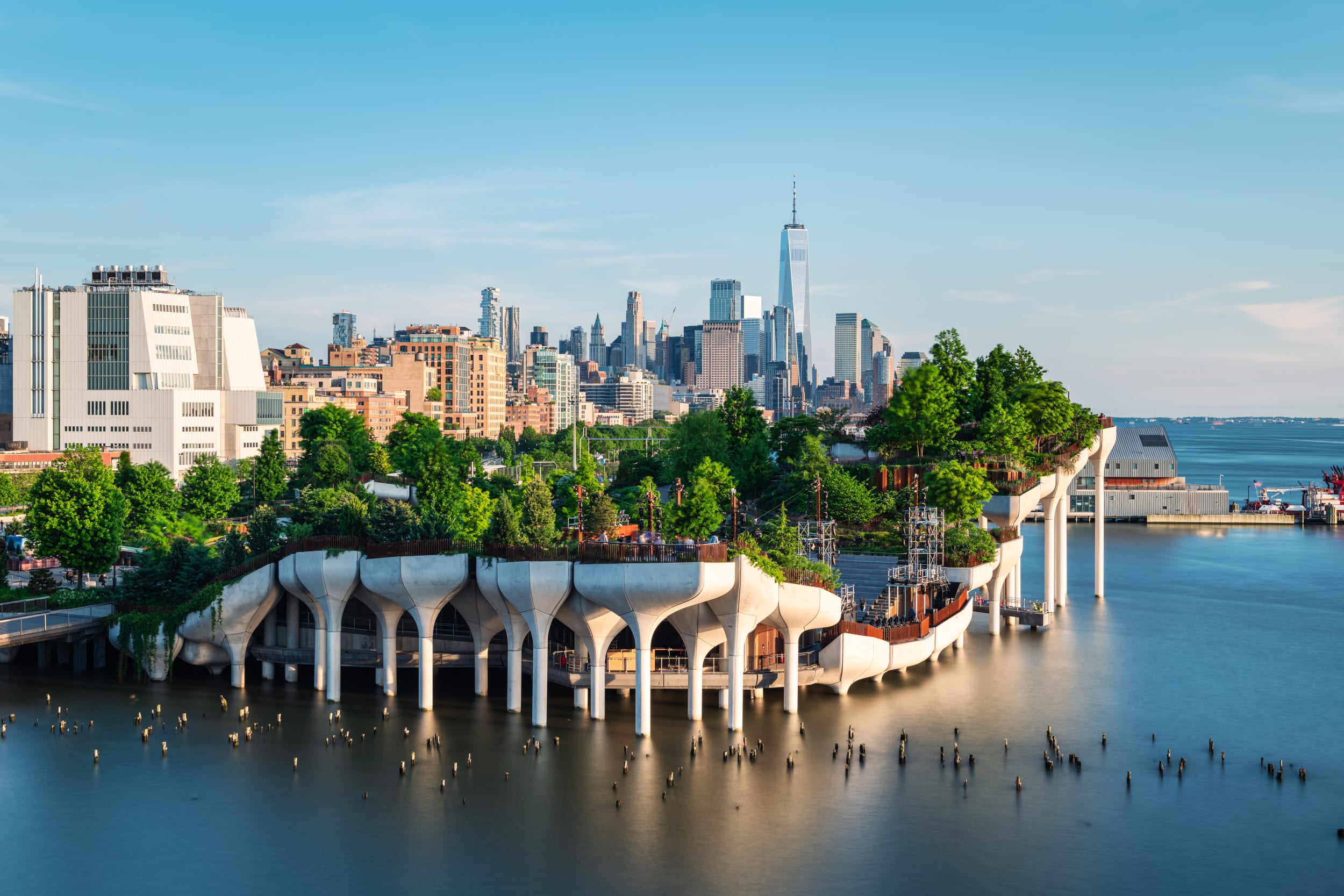Summer Walks Along the Hudson River Greenway