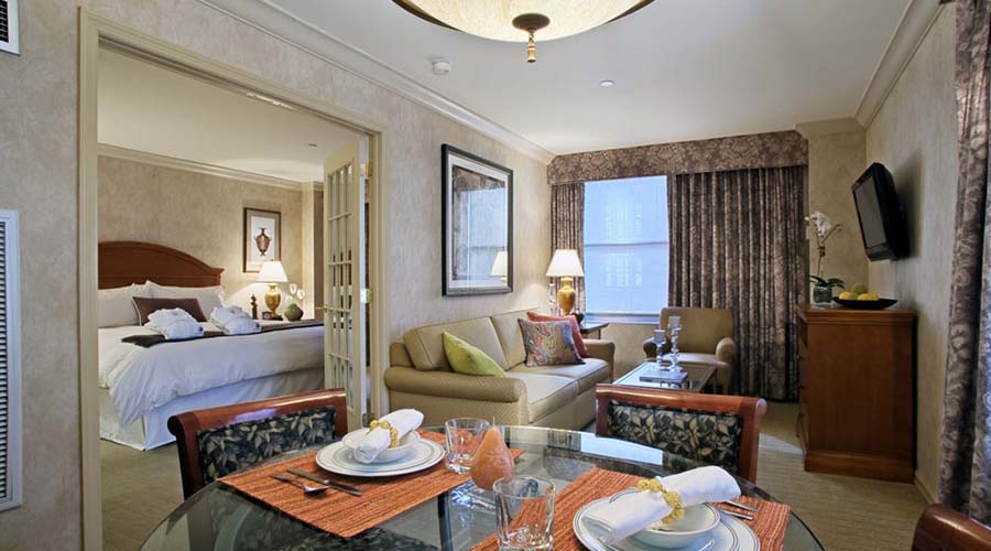 Handicap Accessible One Bedroom Suite