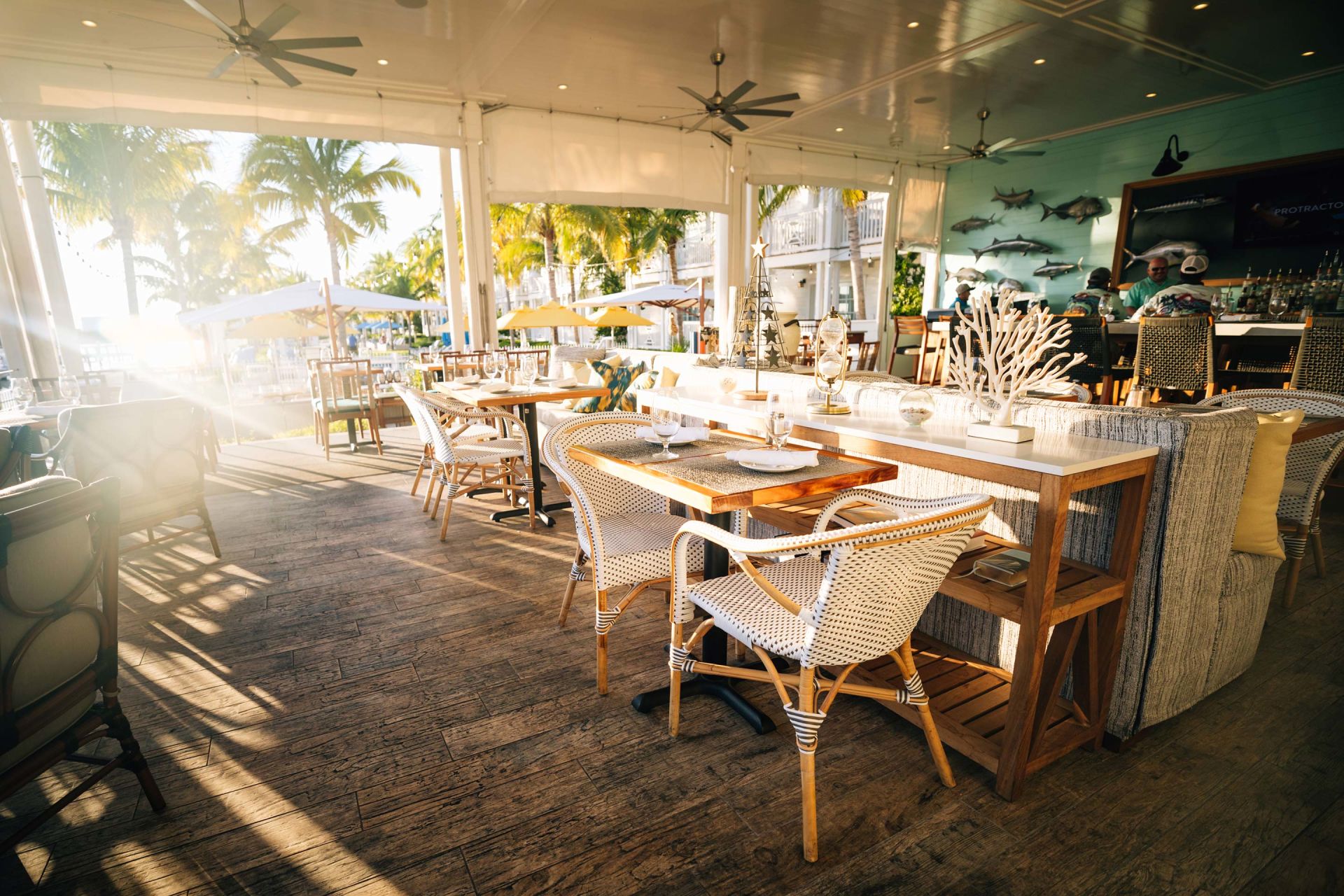 Key West Restaurants on the Water Oceans Edge Resort