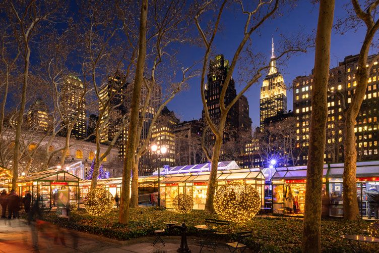 Bryant Park’s Winter Village Manhattan Times Square Blog