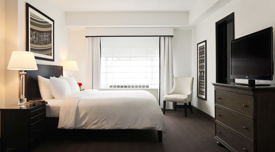 Junior Suite bedroom side view