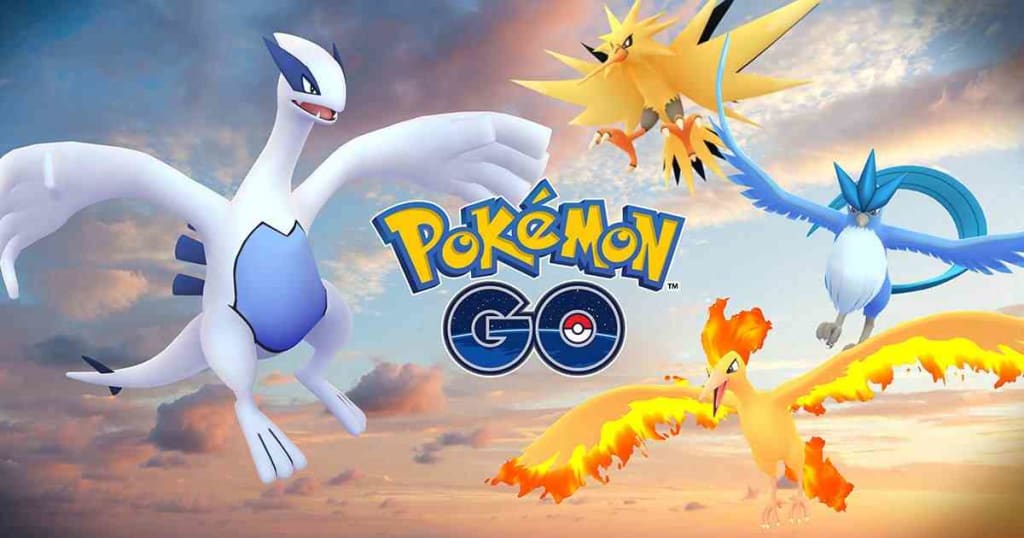 lugia moltres zapdos articuno 4 pokeon legendaris yang munsul dan bisa ditangkap - Yuk berburu pokemon, 4 Pokemon legendaris ini sudah bisa kalian tangkap