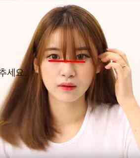 Poni see through ala Korea 3 - Cara Memotong Poni 'See Through" ala Korea