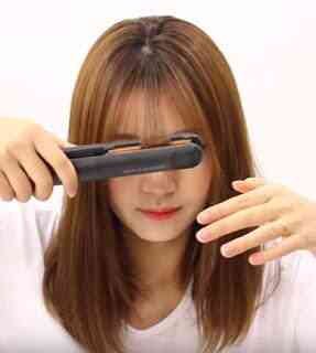 Poni see through ala Korea 5 - Cara Memotong Poni 'See Through" ala Korea