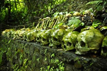 trunyan tulang belulang mayat manusia - Kamu suka horror ? berani ngunjungin 10 tempat paling menyeramkan di dunia ini ?