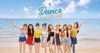 Nayeon Jeongyeon Momo Sana Jihyo Mina Dahyun Chaeyoung dan Tzuyu - Lirik Lagu TWICE - Dance The Night Away (Hangul, English dan Indonesia)