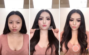 transformasi perubahan dengan cara makeup pahat ala china - Tutorial Cara Makeup "Pahat" Ala China