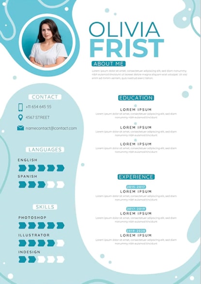 Contoh CV dan Surat Lamaran 10 - Contoh CV dan Surat Lamaran Yang Menarik HRD