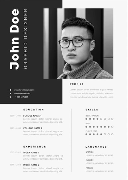 Contoh CV dan Surat Lamaran 13 - Contoh CV dan Surat Lamaran Yang Menarik HRD