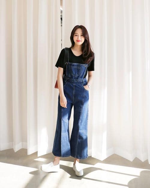 Outfit Jumpsuit - Mengenal 10 Gaya Busana Korea yang Trendy