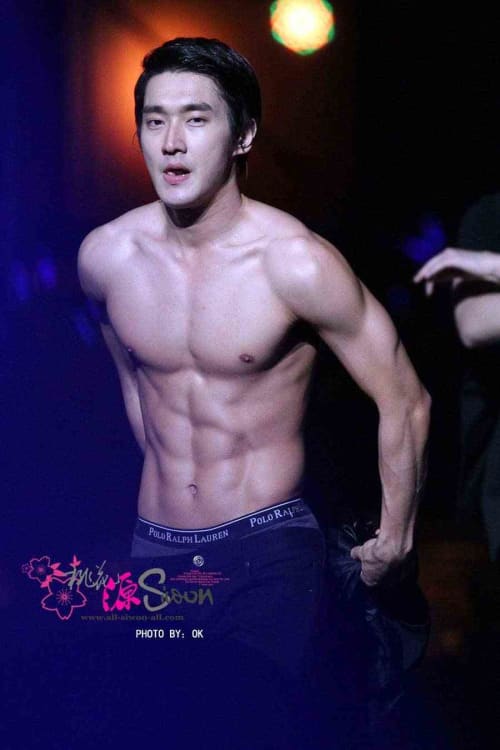 choi siwon roti sobek sixpack abs - Fakta & Profil Lengkap Choi Siwon Suju