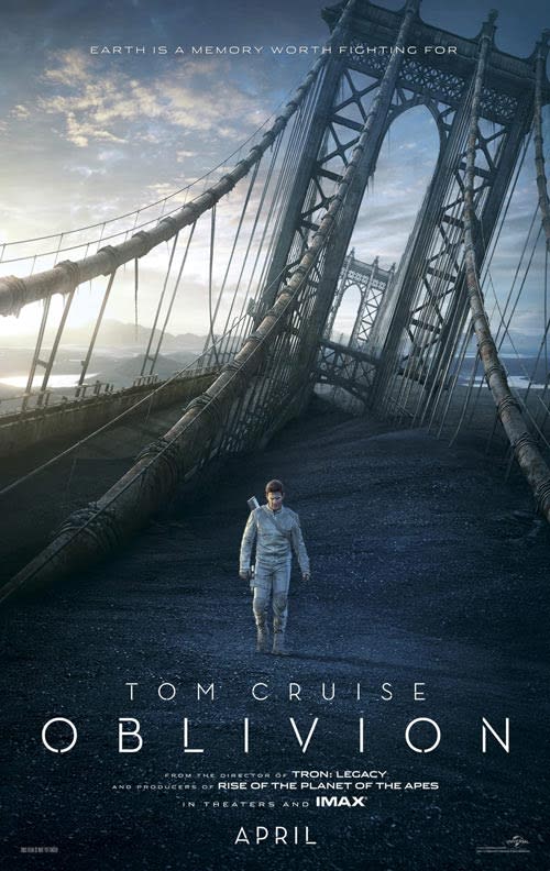 Oblivion 2013 - Rekomendasi Film Sci-Fi Terbaik