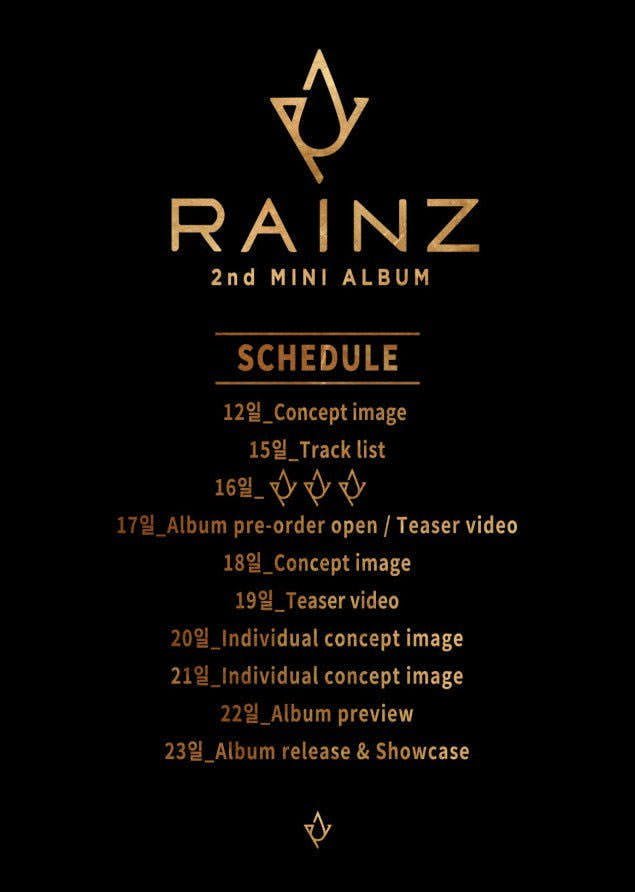 jadwal comeback rainz - Rainz Umumkan Jadwal Comeback di bulan January 2018