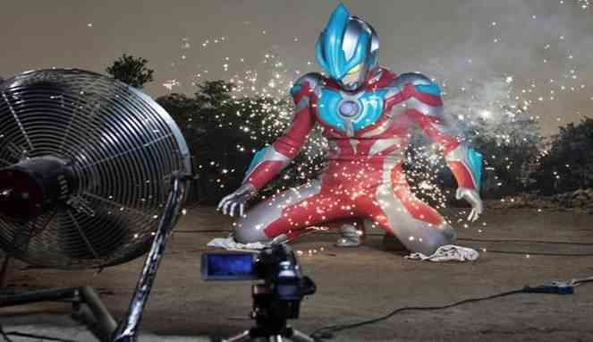 behind the scene ultramen 9 - Begini Lho Adegan Di Balik Layar Film Ultramen dan Power Ranger Film Favorit Anak Tahun 90-an